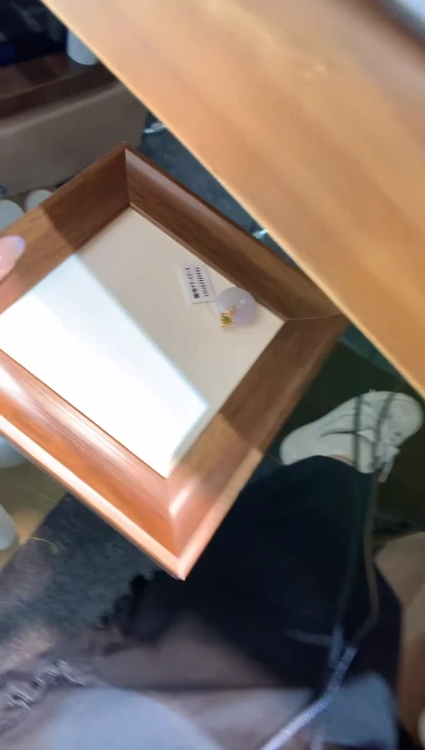 颈饰18K金镶嵌翡翠甜甜圈