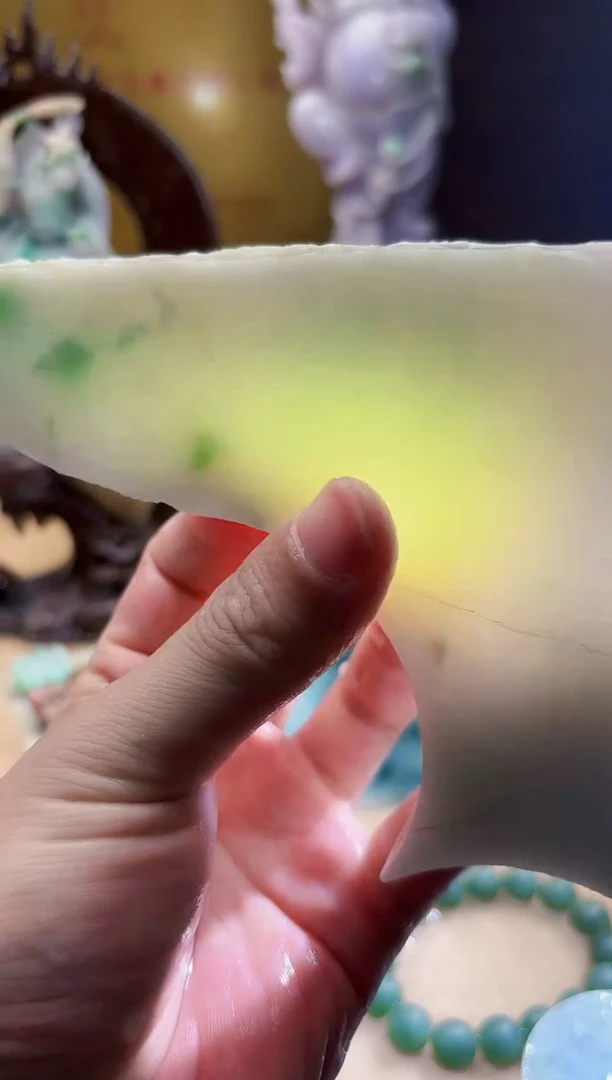未镶嵌挂件翡翠A货张麦7465