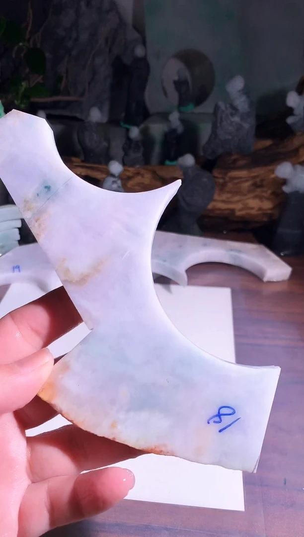 翡翠未镶嵌吊坠(不含链)F297