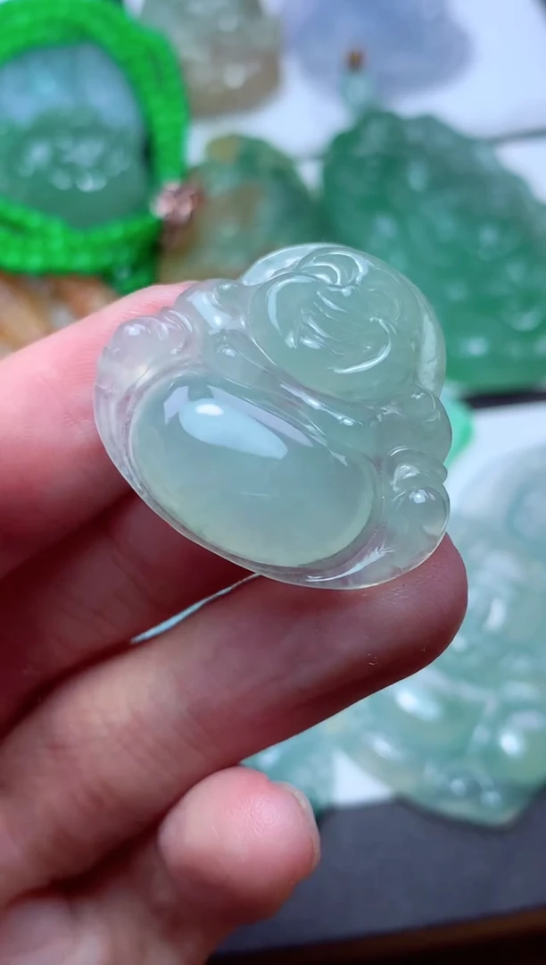 翡翠未镶嵌颈饰天然翡翠