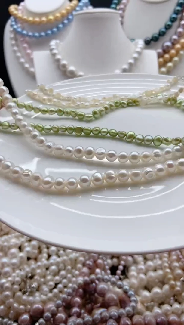 【闪购商品】淡水珍珠颈饰未镶嵌1