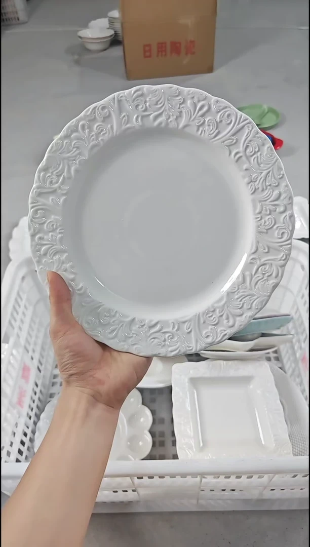 盘微瑕陶瓷餐具清仓，完美主义想好再下单