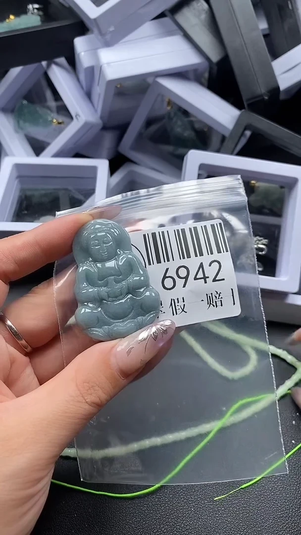 吊坠(不含链)未镶嵌翡翠6942