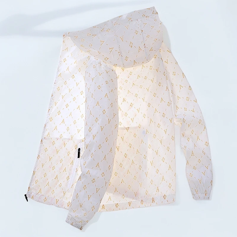 潮牌户外长袖防晒衣防紫外线外套透气清爽轻薄防晒服骑行钓鱼上衣