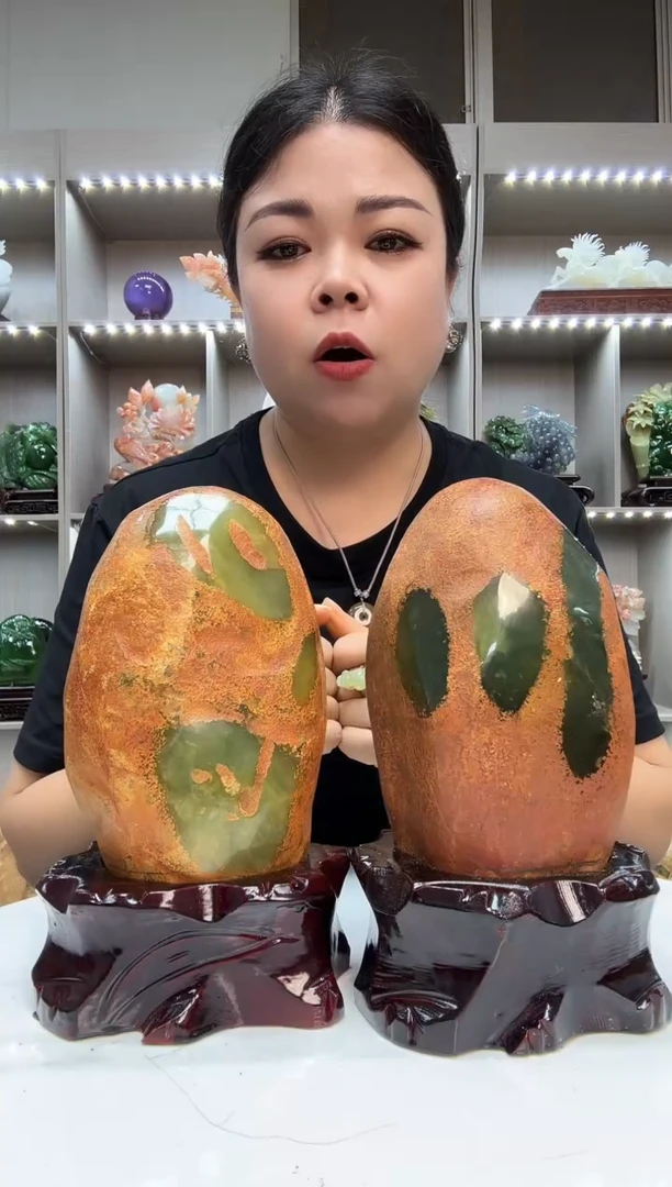 石材天然岫岩玉摆件
