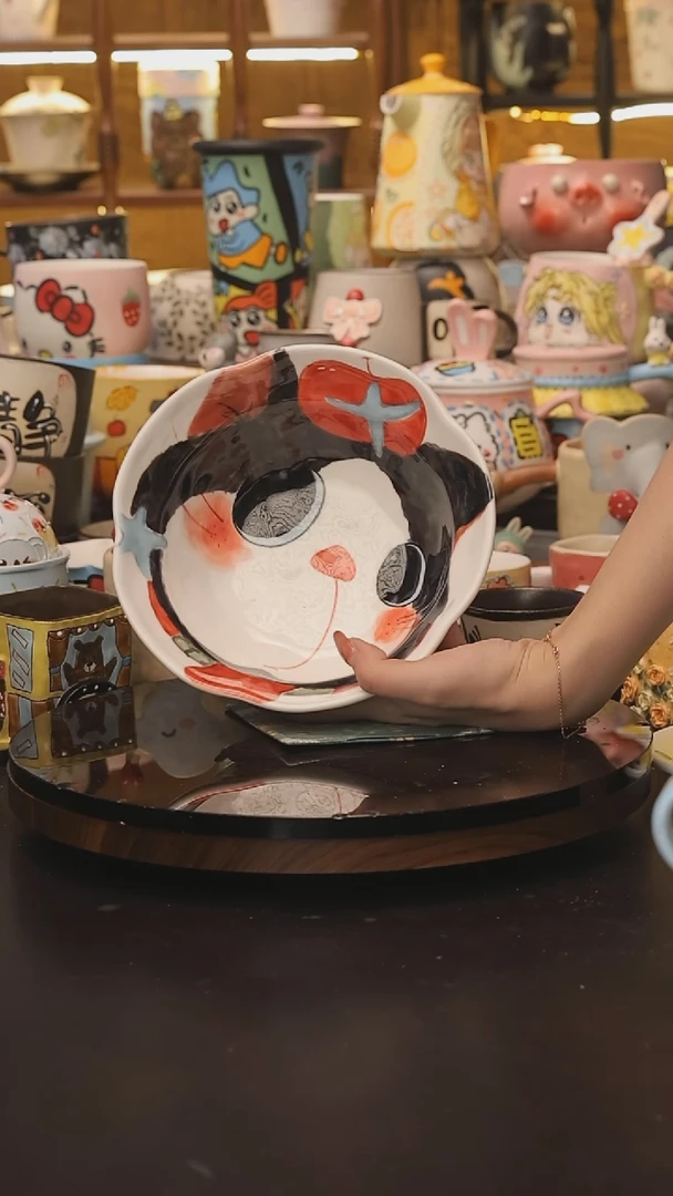 景德镇釉下彩绘设计师款式陶瓷