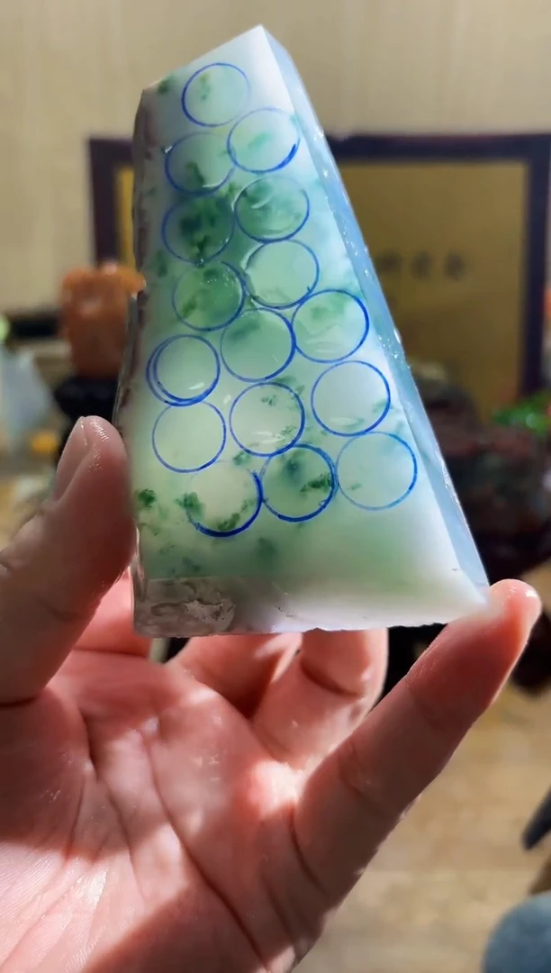 颈饰未镶嵌翡翠A货常星5319