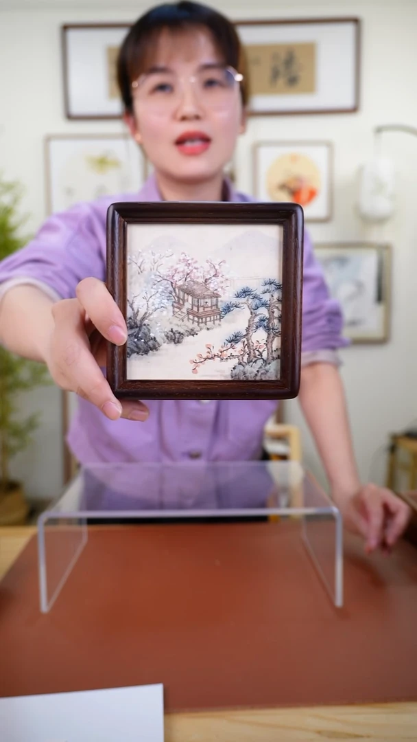 横款鹿鸣现代美术馆-岳椅竹老师作品