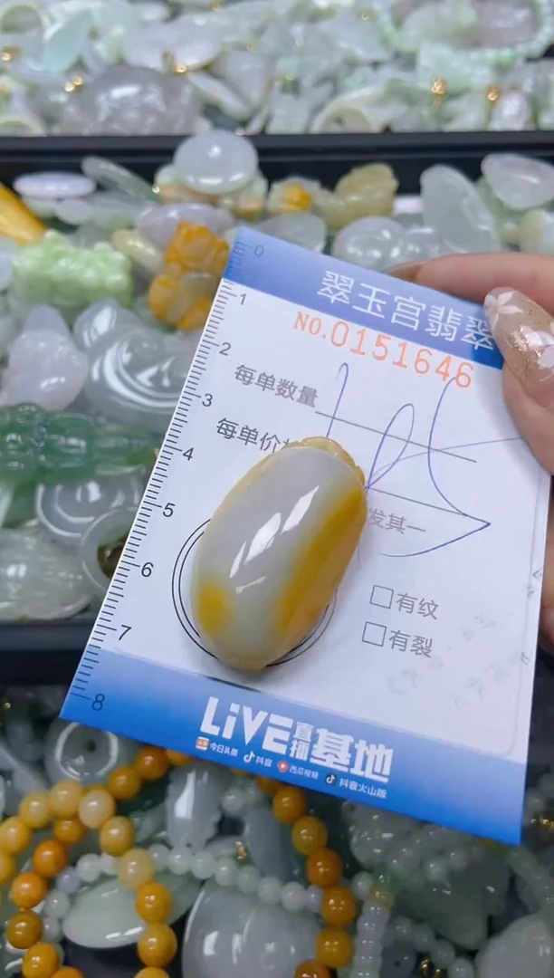 翡翠未镶嵌颈饰闪购0151646