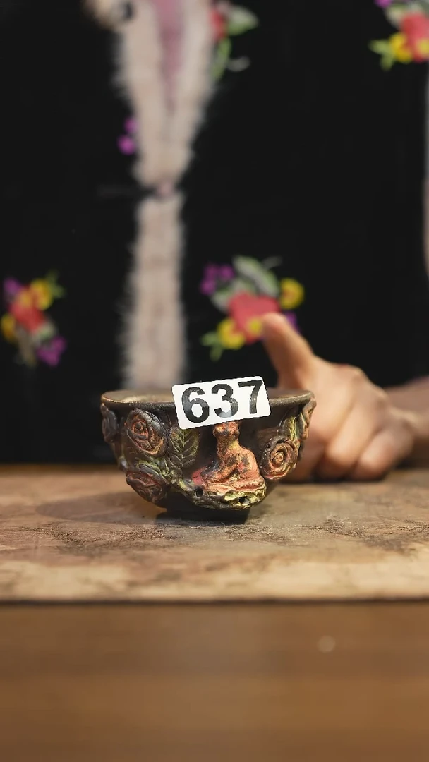 陶瓷茶器茶具主人杯637