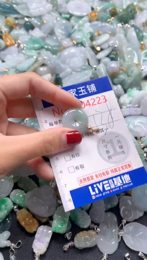 颈饰未镶嵌翡翠4223