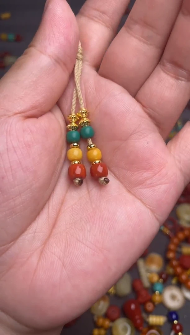 石英质玉多样性发货未镶嵌老型弟子珠