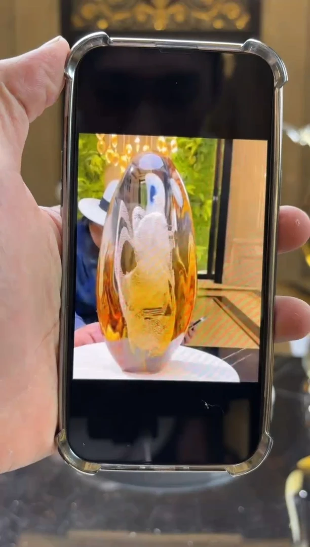 【闪购商品】茶宠月虹琉璃艺术摆件D86