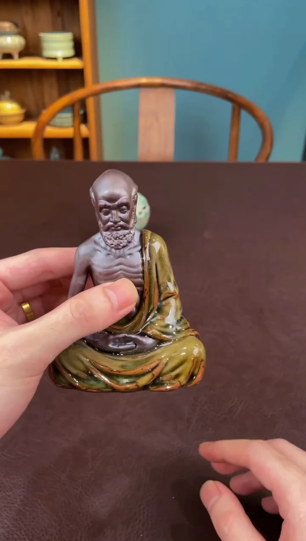 龙泉青瓷达摩达摩