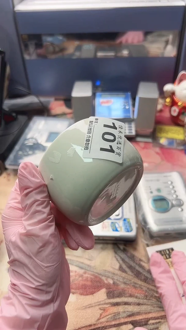 手工艺品琉璃昊*简约瓷杯