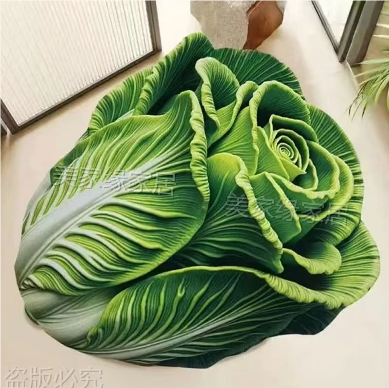 5D立体《加大尺寸》佰財大门口卫生间门口厨房脚垫地毯硅藻泥底垫