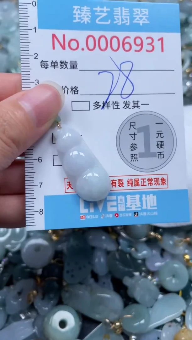 颈饰未镶嵌翡翠6931