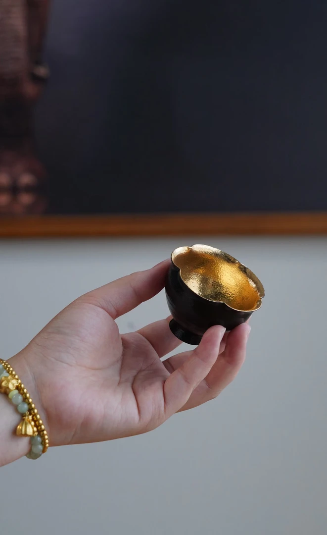 霖松堂 小花口杯 LJ011