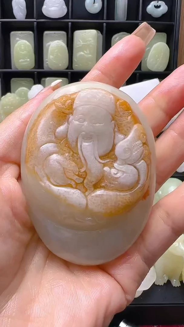 石材奇石，手把件