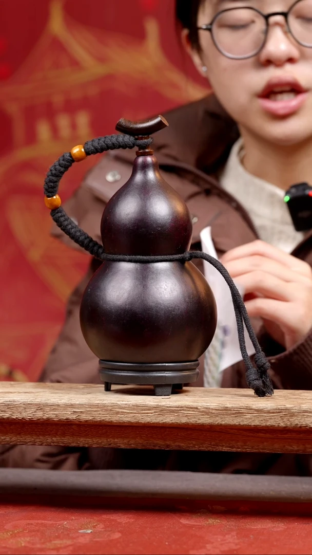 432号纯手工制作天然大漆真葫芦