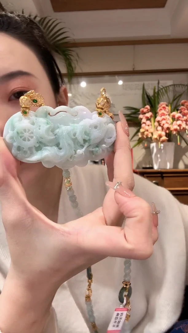 【闪购商品】翡翠颈饰未镶嵌国风