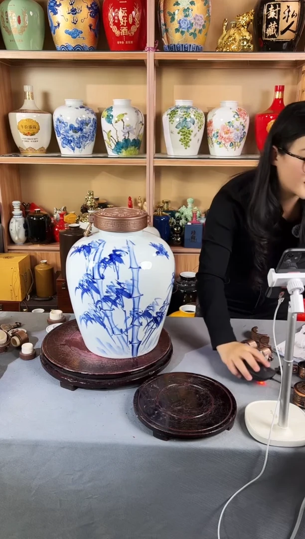 一个小黑点福利 20斤手绘节节高升 高分子盖