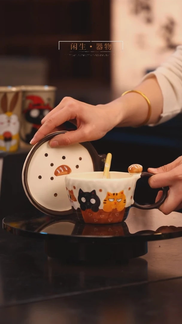 【闪购商品】景德镇可爱设计师款陶瓷