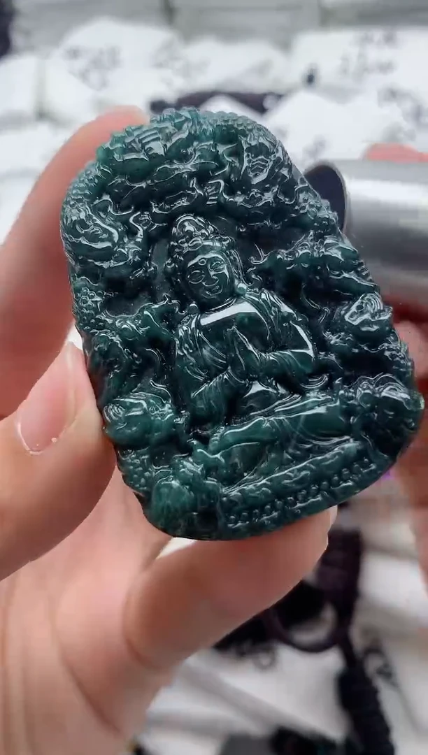 翡翠未镶嵌颈饰88888888