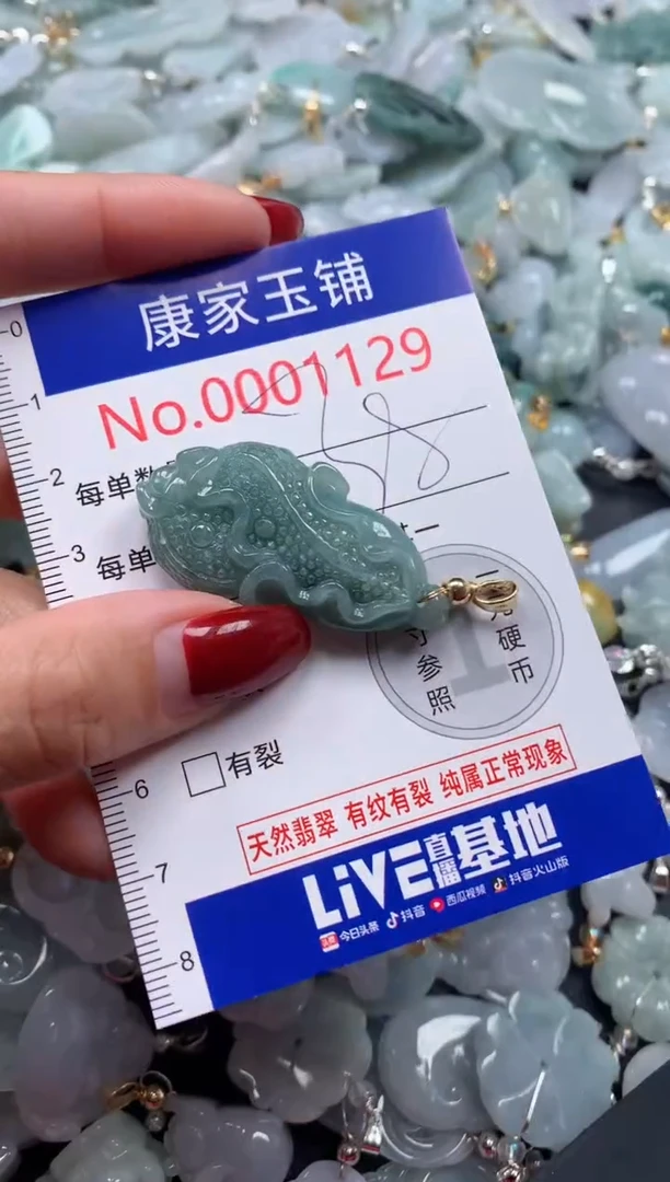 颈饰未镶嵌翡翠1129