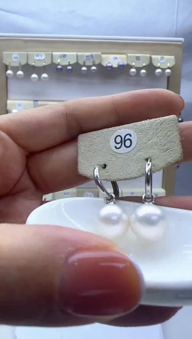【闪购商品】淡水珍珠耳饰未镶嵌96