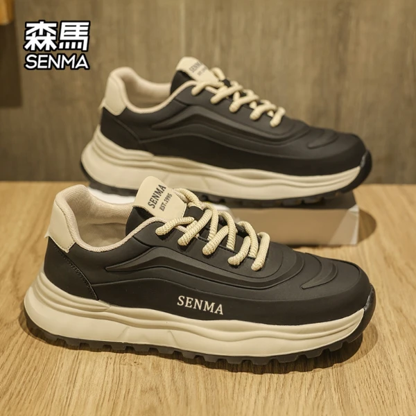 SENMA/森马男鞋时尚潮流运动鞋夏季爆款男士轻奢休闲百搭厚底潮鞋