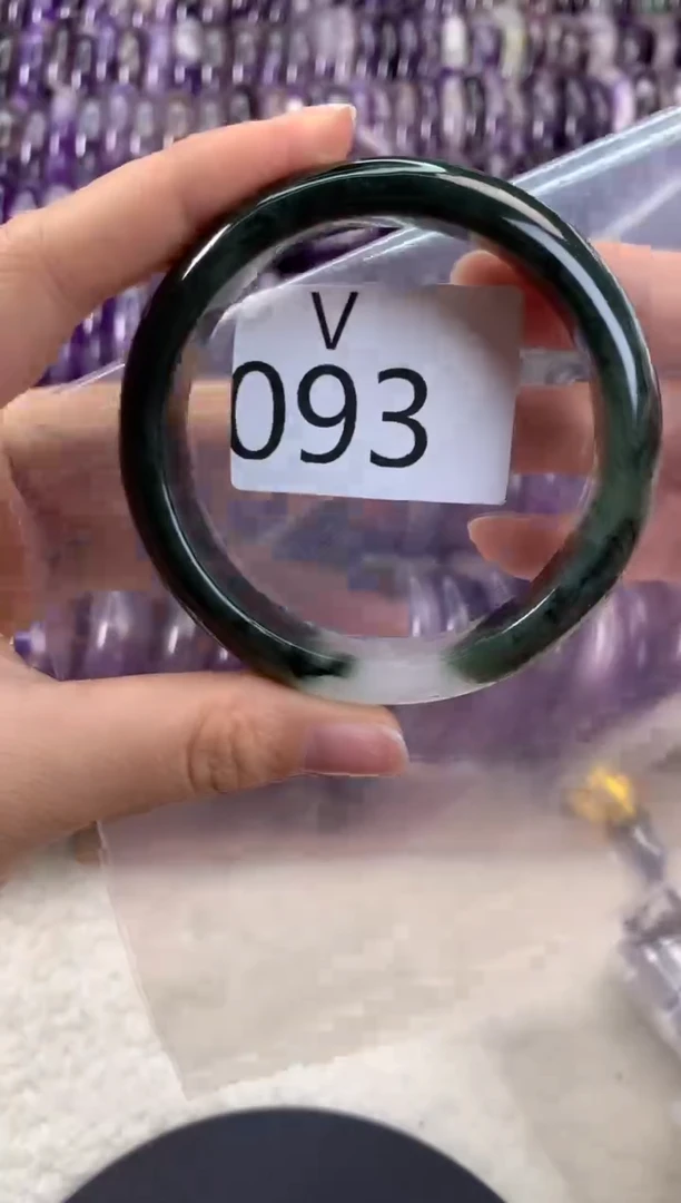 【闪购商品】水晶水晶手镯V未镶嵌093-57