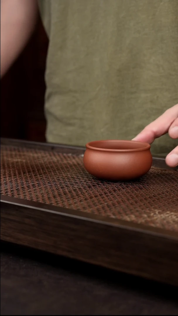 茶壶紫砂底槽清普洱杯