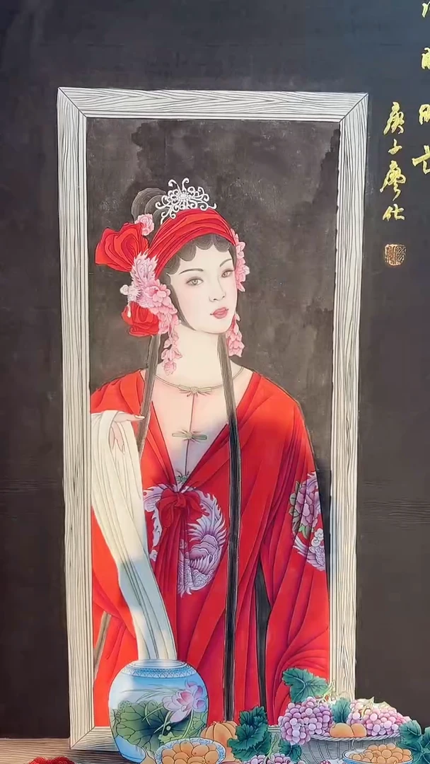 国画廖化老师国画作品
