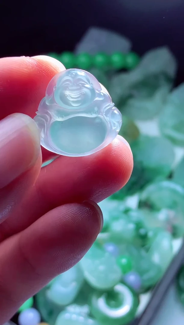 未镶嵌定制翡翠翡翠毛货定制580782