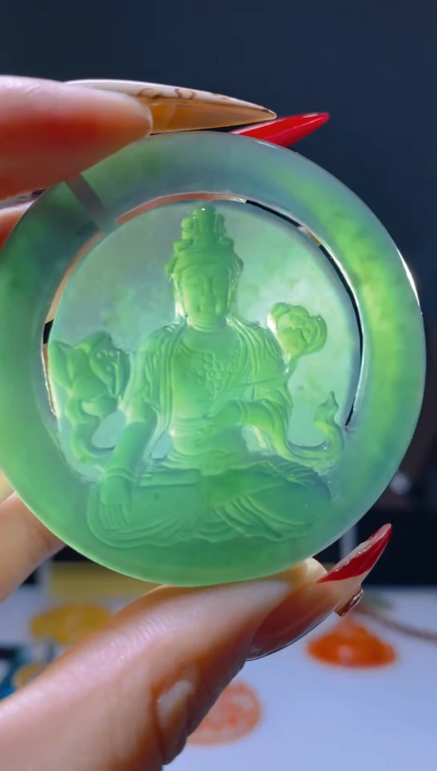 定制翡翠未镶嵌闪购毛货链接XP015616
