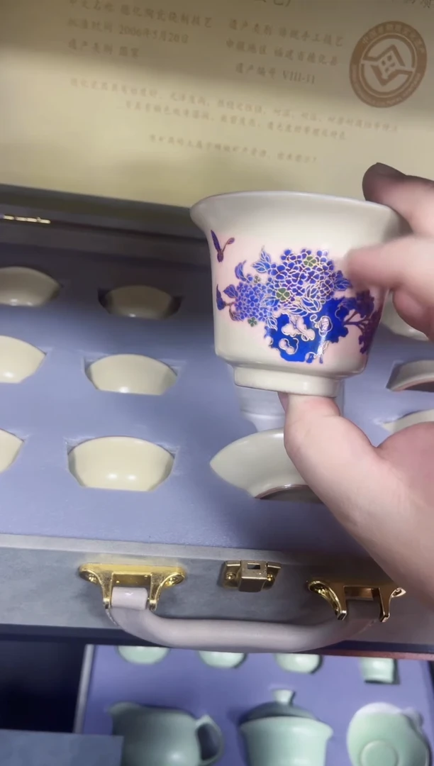 摆件青韵瓷华清货专属链接