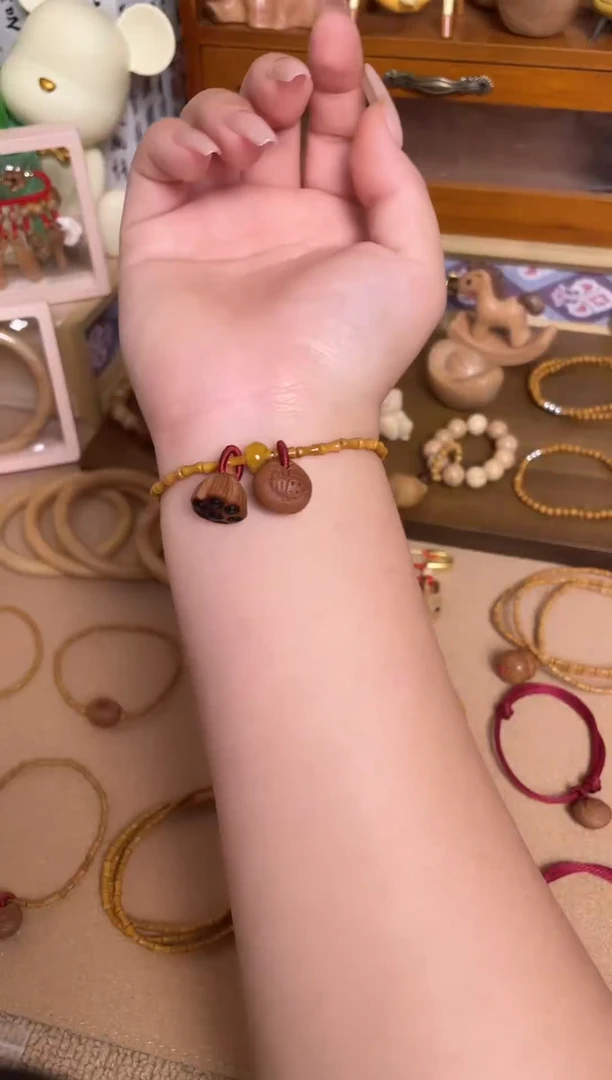 竹节福运连连加黄跑环一物一拍