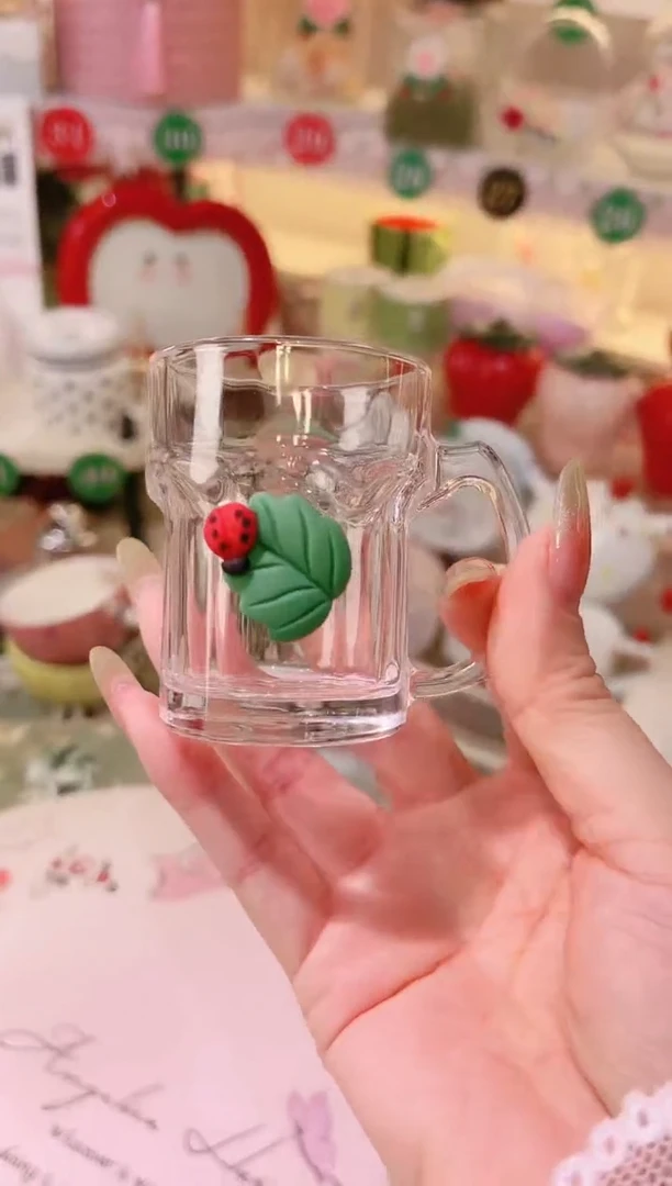 【闪购商品】摆件瓢虫一口杯品质好，发货快，放心拍