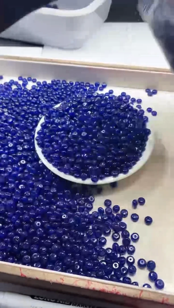 【闪购商品】玛瑙/玉髓颈饰未镶嵌w2239冰青金蓝算盘6*3mm*60颗