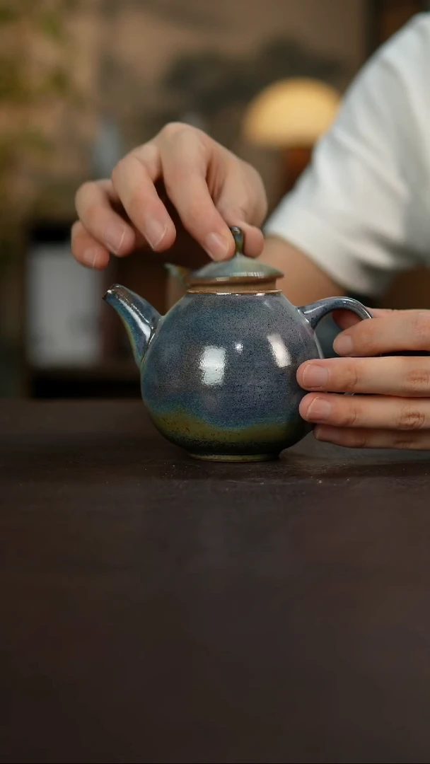 杯景德镇陶瓷杯碗柴烧多人