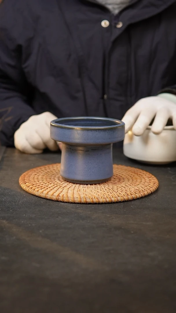 【闪购商品】瓷片泥泥手工花盆