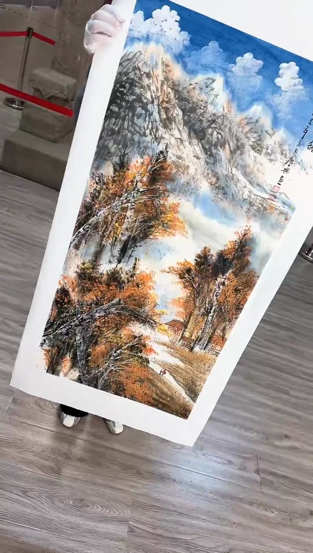 国画22赵隆轩艺术馆李庆兴老师作品