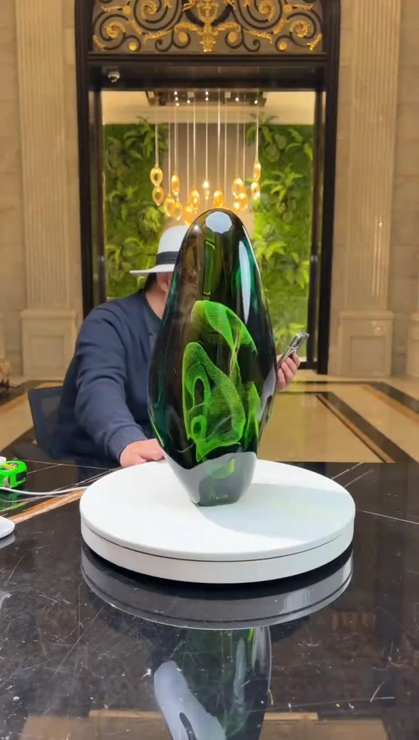 【闪购商品】摆件月虹琉璃艺术摆件D22