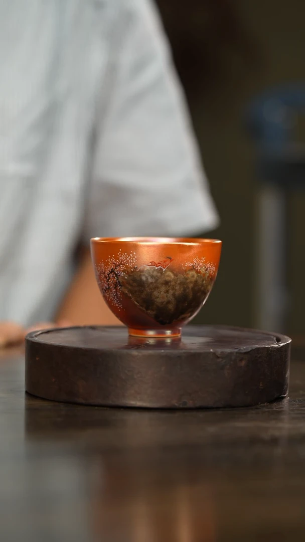 58柴房陶瓷柴烧主人杯