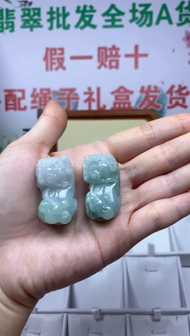 【闪购商品】翡翠颈饰未镶嵌貔貅