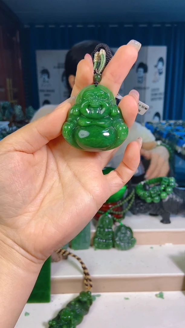 和田玉未镶嵌挂件1