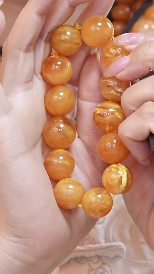 蜜蜡颈饰未镶嵌7839天然蜜蜡珠宝奇石云端妖孽全部保真