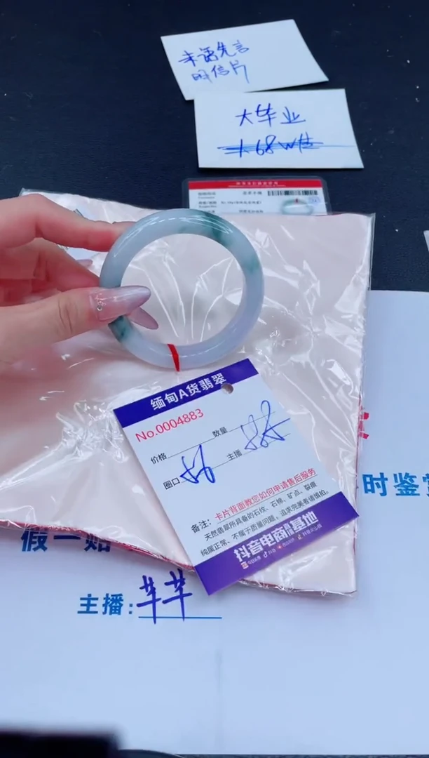 未镶嵌手镯翡翠588