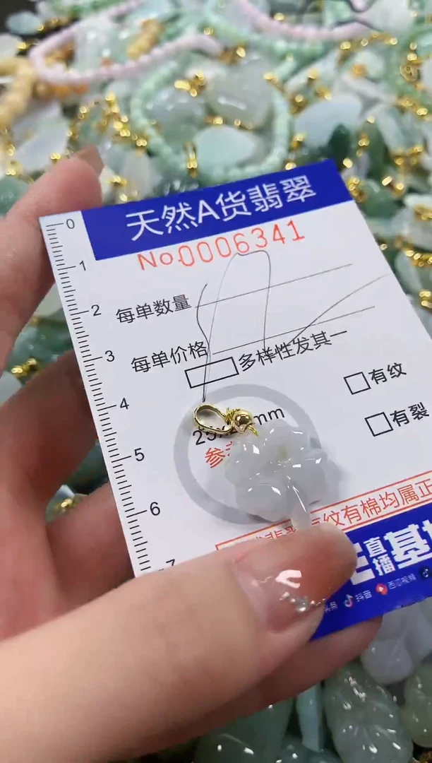 颈饰未镶嵌翡翠天然A货翡翠